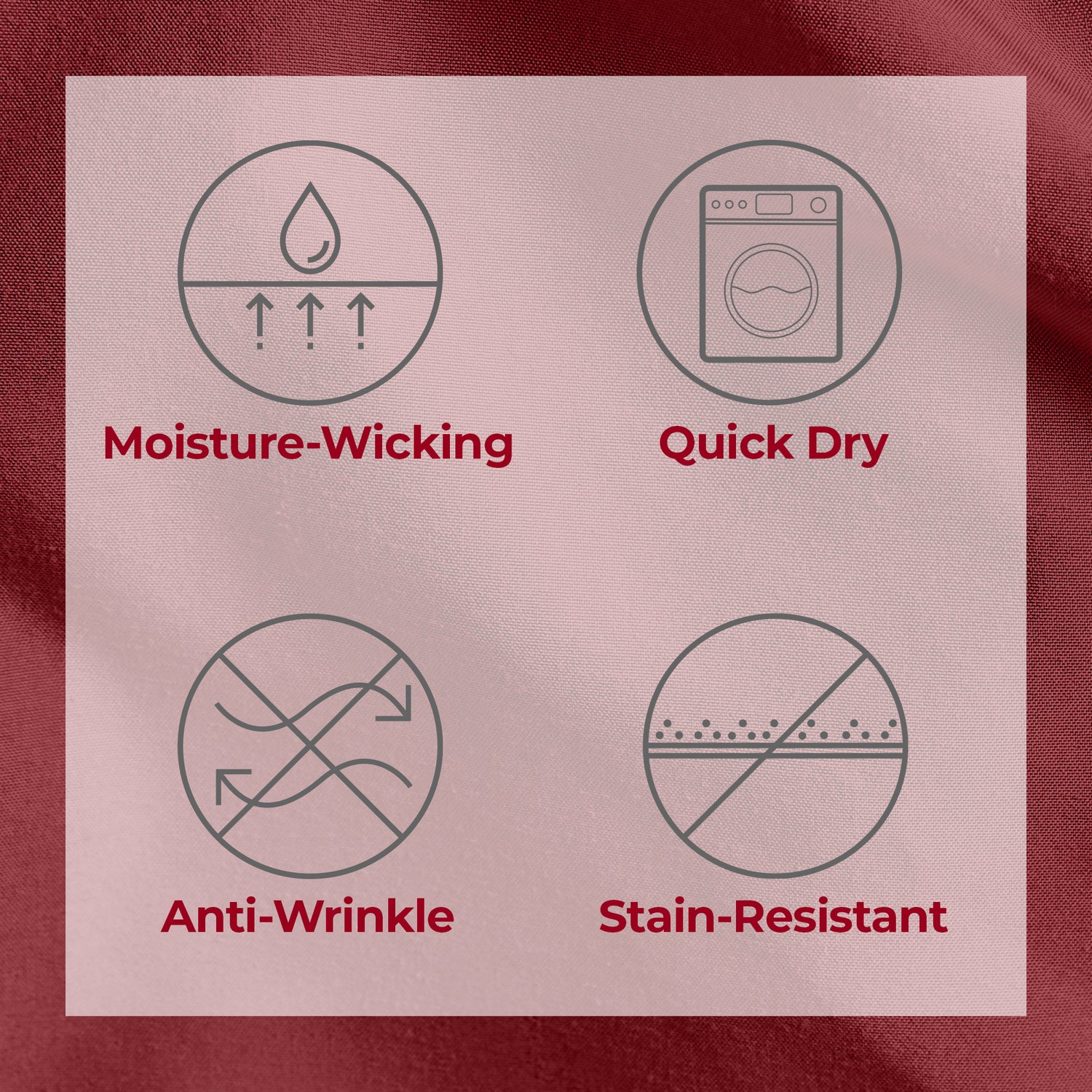 Iconic 4-Piece Microfiber Sheet Set (Dark Colors)
