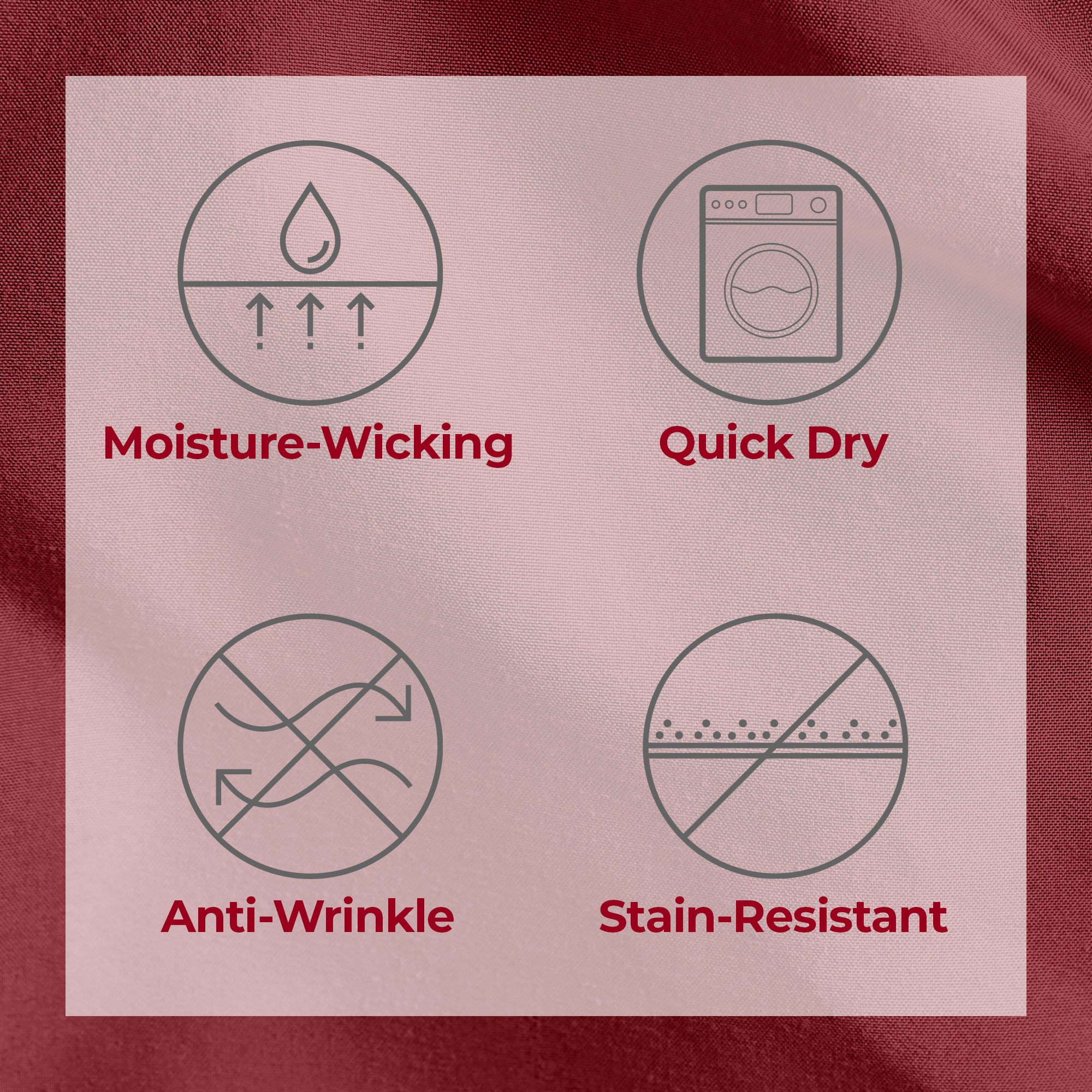 Iconic 4-Piece Microfiber Sheet Set (Dark Colors)