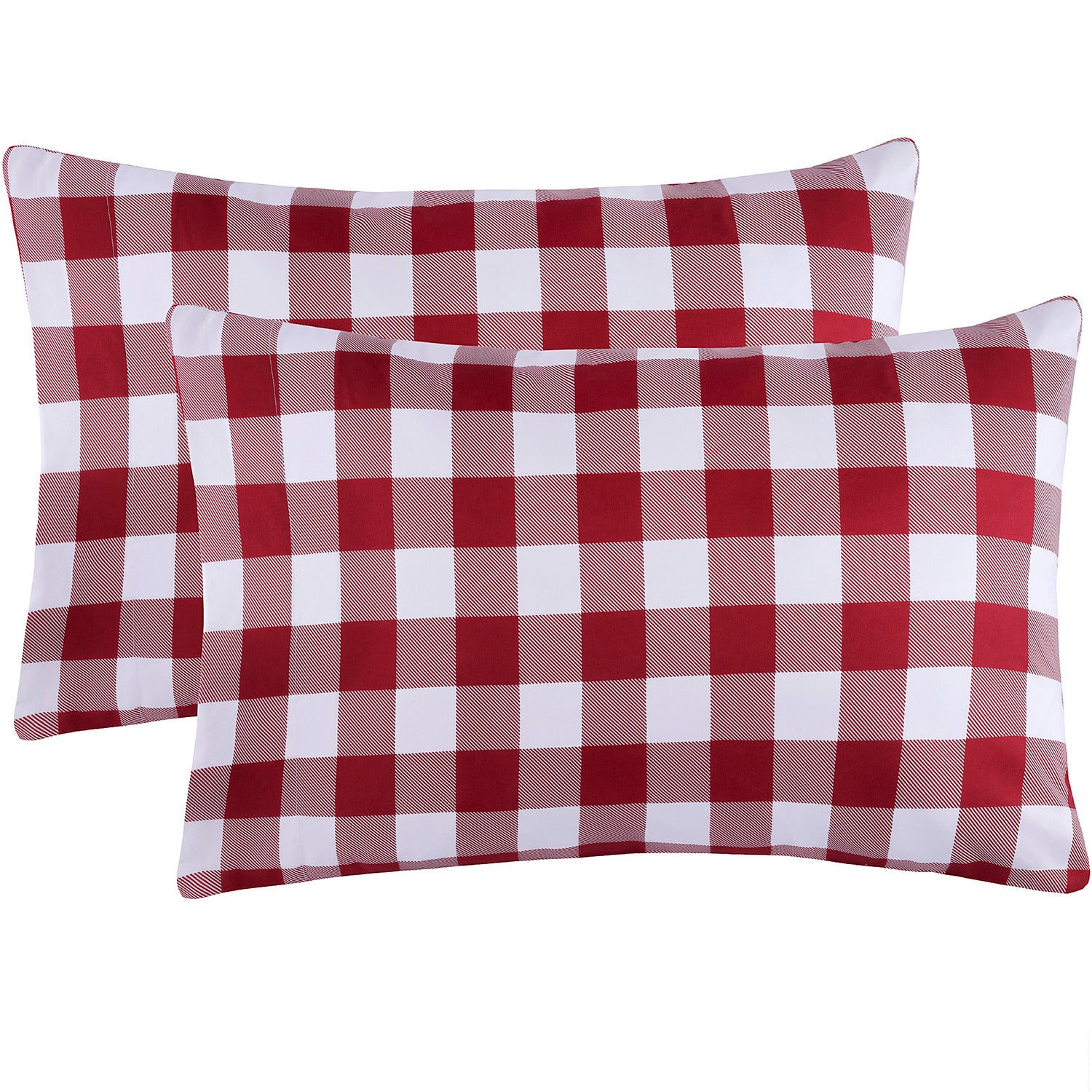 Iconic Collection Microfiber Pillowcases, Set of 2