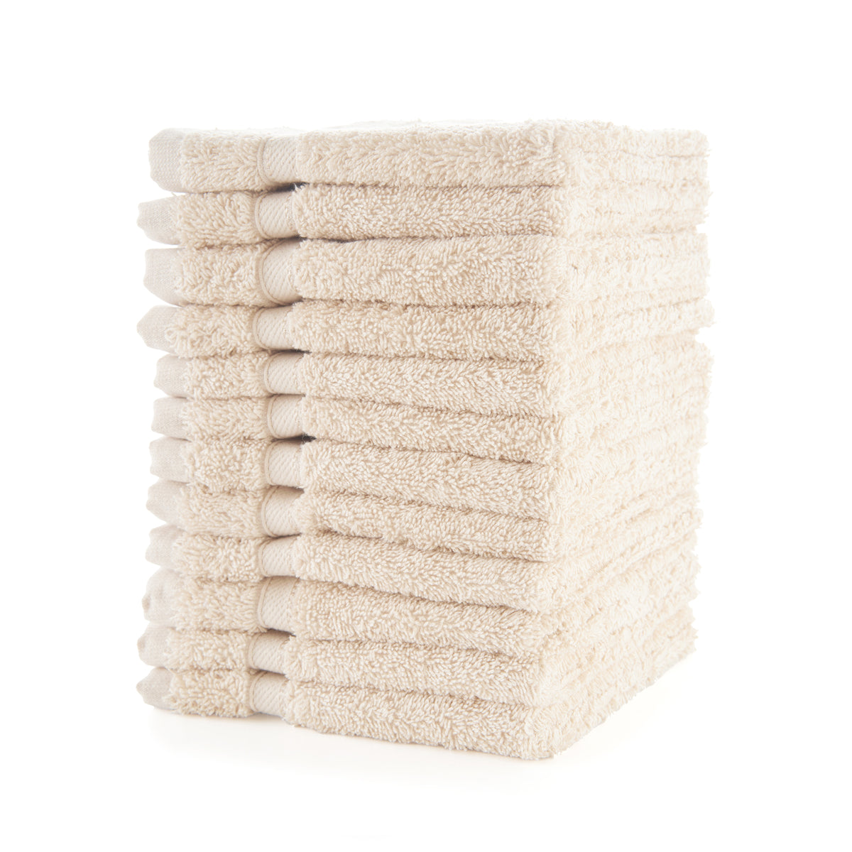 Washcloths, 100% Terry Cotton, Pack of 12 – Mellanni