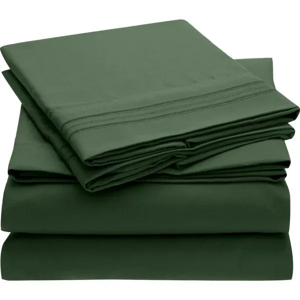 Iconic Collection Microfiber Sheet Set, 4 Piece