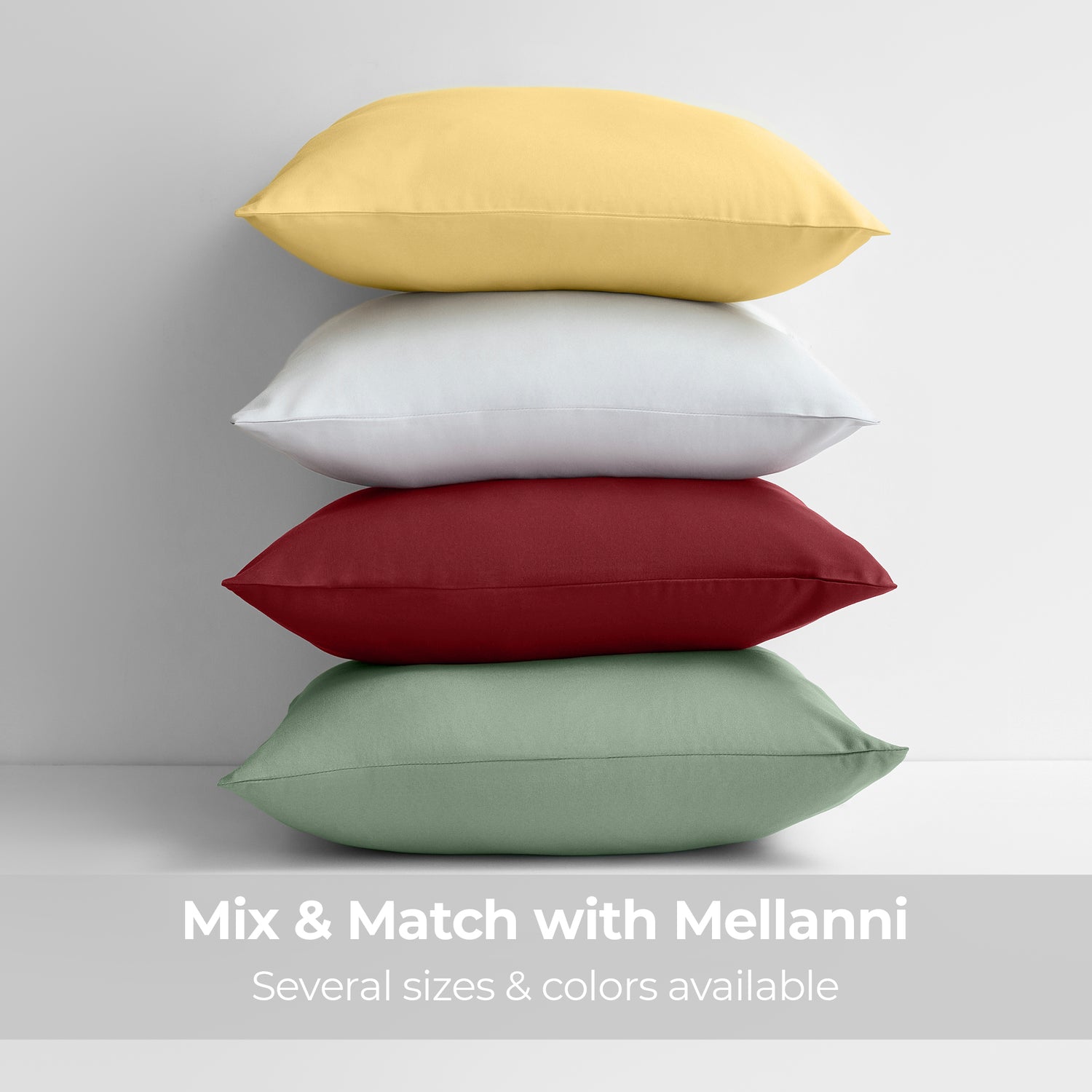 Iconic 2-Piece Microfiber Throw Pillow Cover Set – Mellanni
