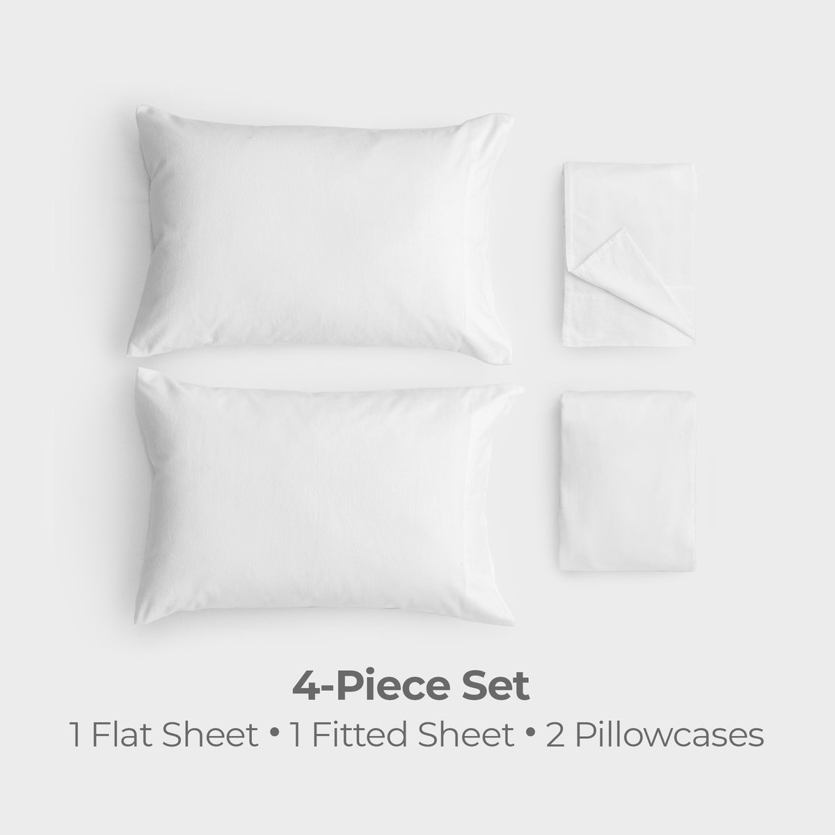 Cotton Flannel Sheet Set - Thumbnail 4
