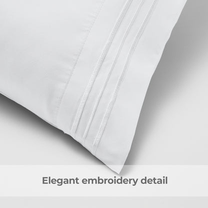 Iconic 12-Piece Microfiber Pillowcase Set