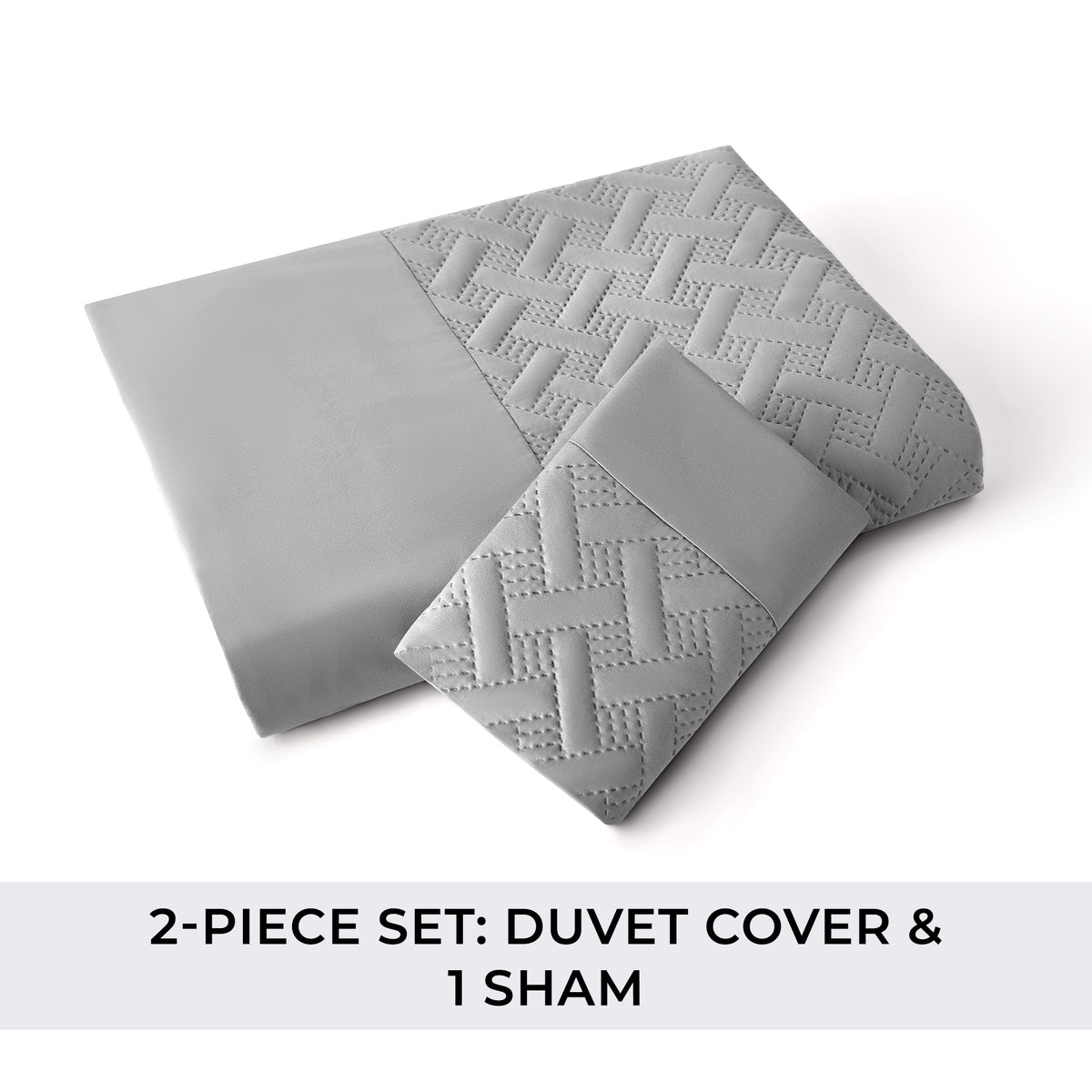 Iconic 3-Piece Pinsonic Stripe Duvet Cover Set – Mellanni