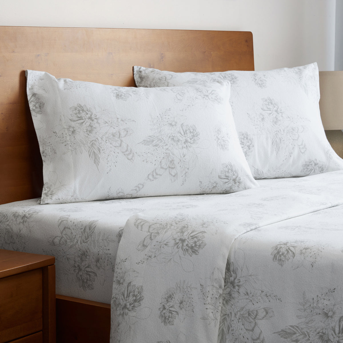 Mellanni Cotton Flannel Sheet Set