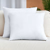 Iconic Collection Microfiber Throw Pillow Cover With Zipper, Set of 2
