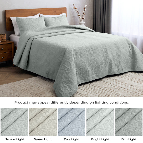 Bedspread Coverlet Set