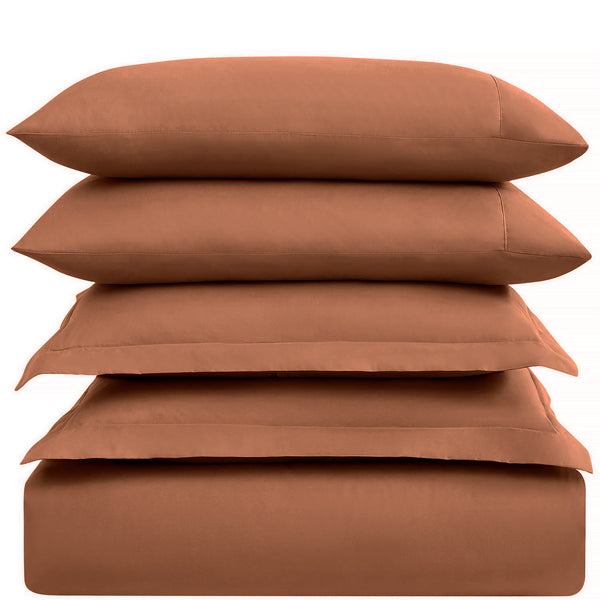 Iconic Collection Microfiber Duvet Cover Set