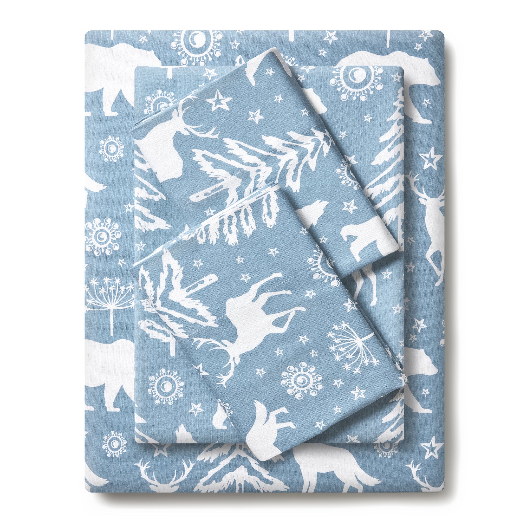 Cotton Flannel Sheet Set - Thumbnail 5