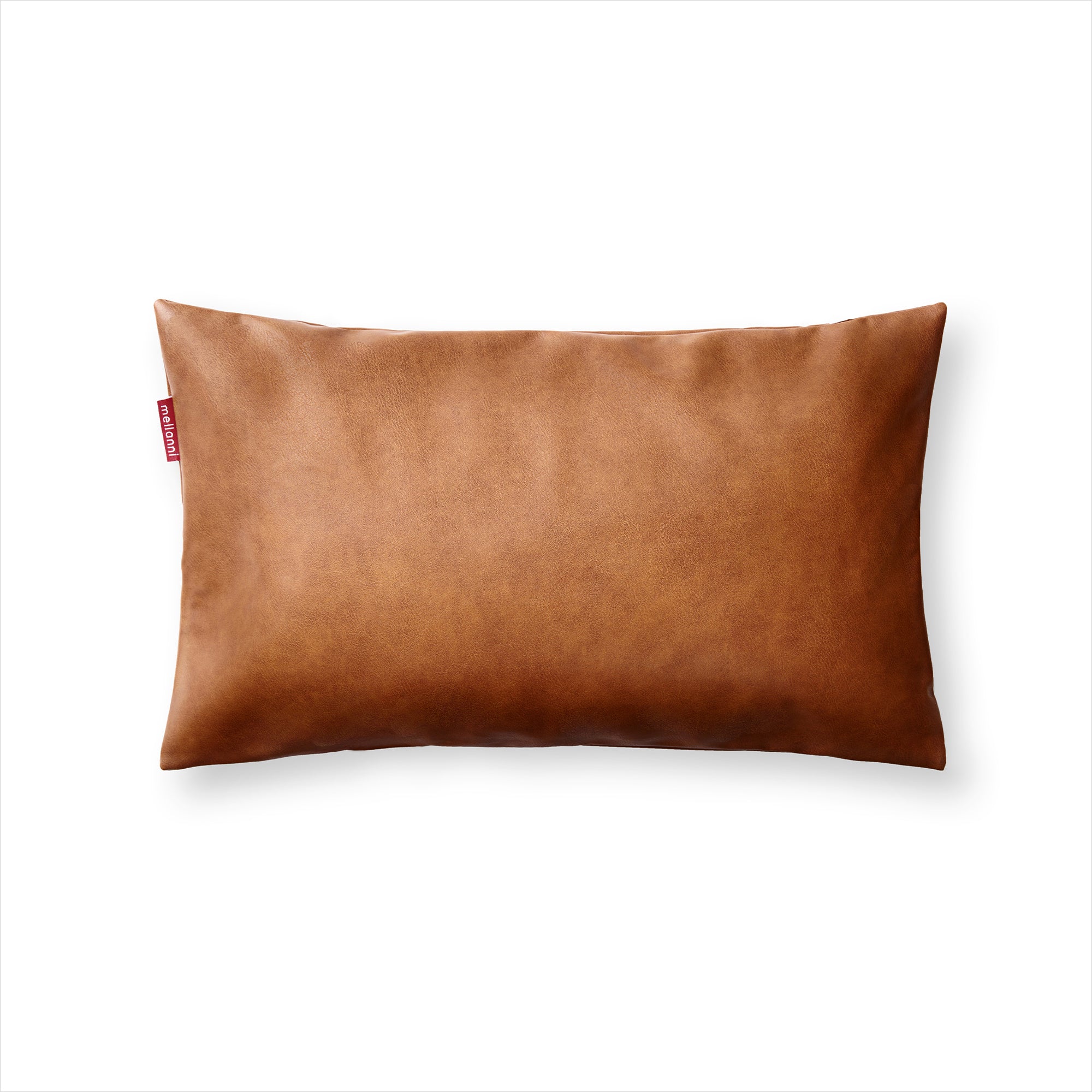 Leather look throw pillows hotsell