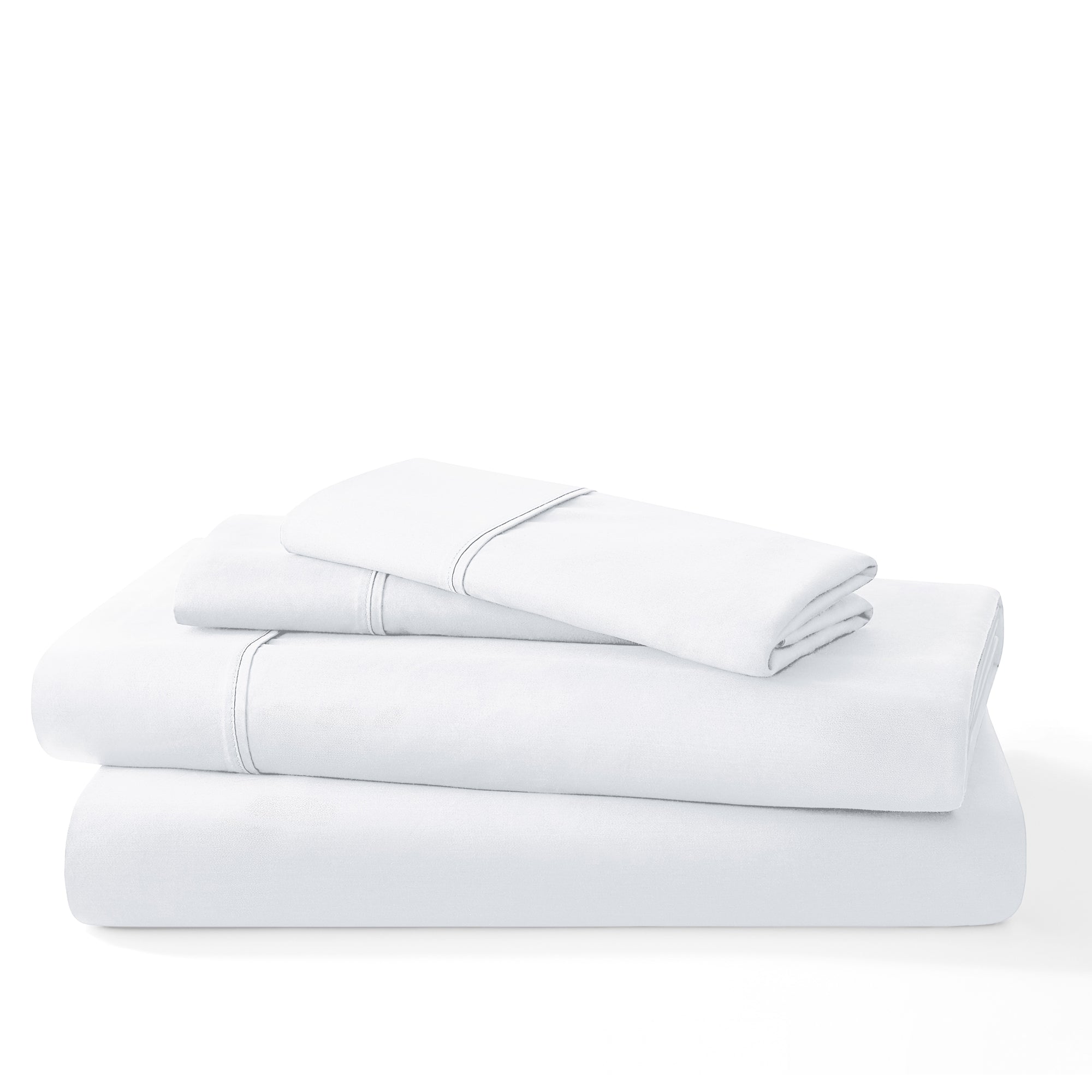 Luxury Bentley 400 Sateen White Queen Sheet Set factory 4 Piece Up to 18 Macy's $120.00