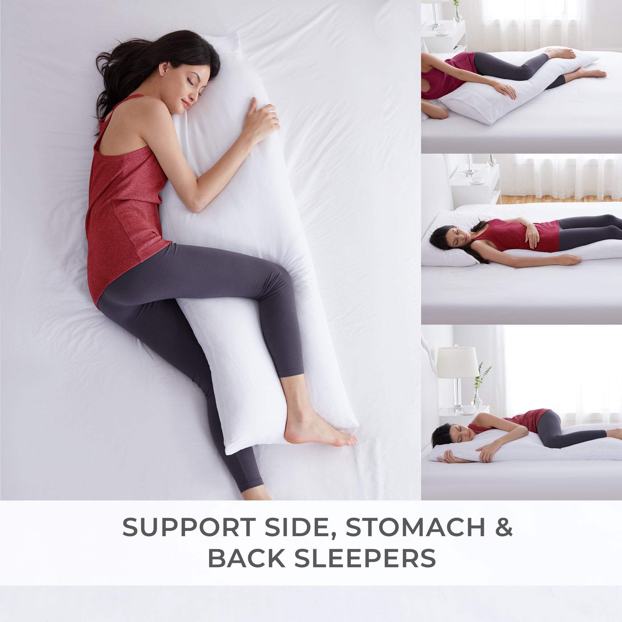 Mellanni Premium Body Pillow - Pillows (Default Title)