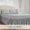 Iconic Collection Microfiber Ruffled Bed Skirt