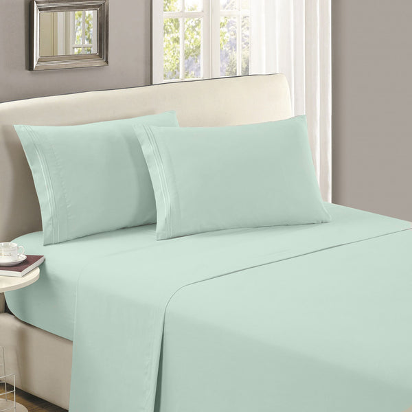 Iconic Collection Microfiber Flat Sheet (Light Colors)
