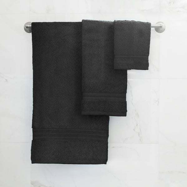 6-Piece Towel Set, 100% Terry Cotton