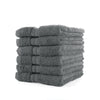 Hand Towels, 100% Terry Cotton, Pack of 6